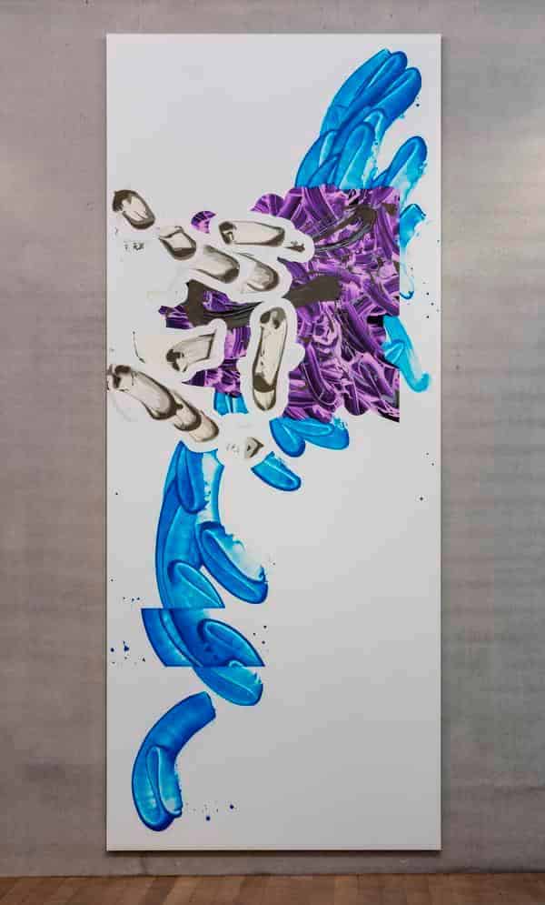 David Reed painting #661, 1, Foto Häusler Contemporary München Zürich und reedstudio, New York (Silvia Ros)